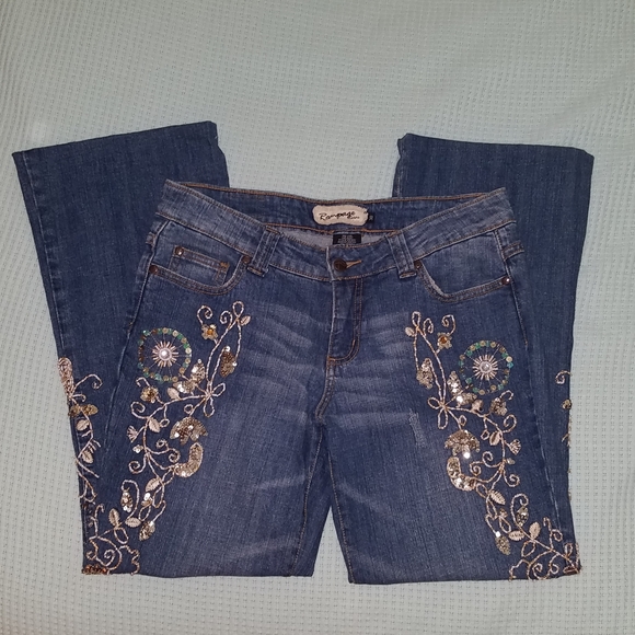 Rampage Denim - Rampage jeans with sequins and beads